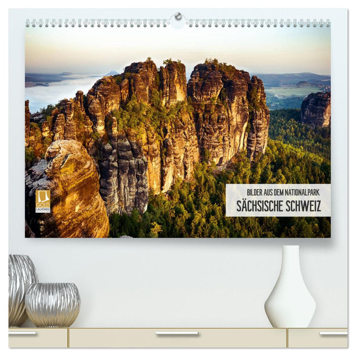 Bilder aus dem Nationalpark Sächsische Schweiz (CALVENDO Premium Wandkalender 2025)