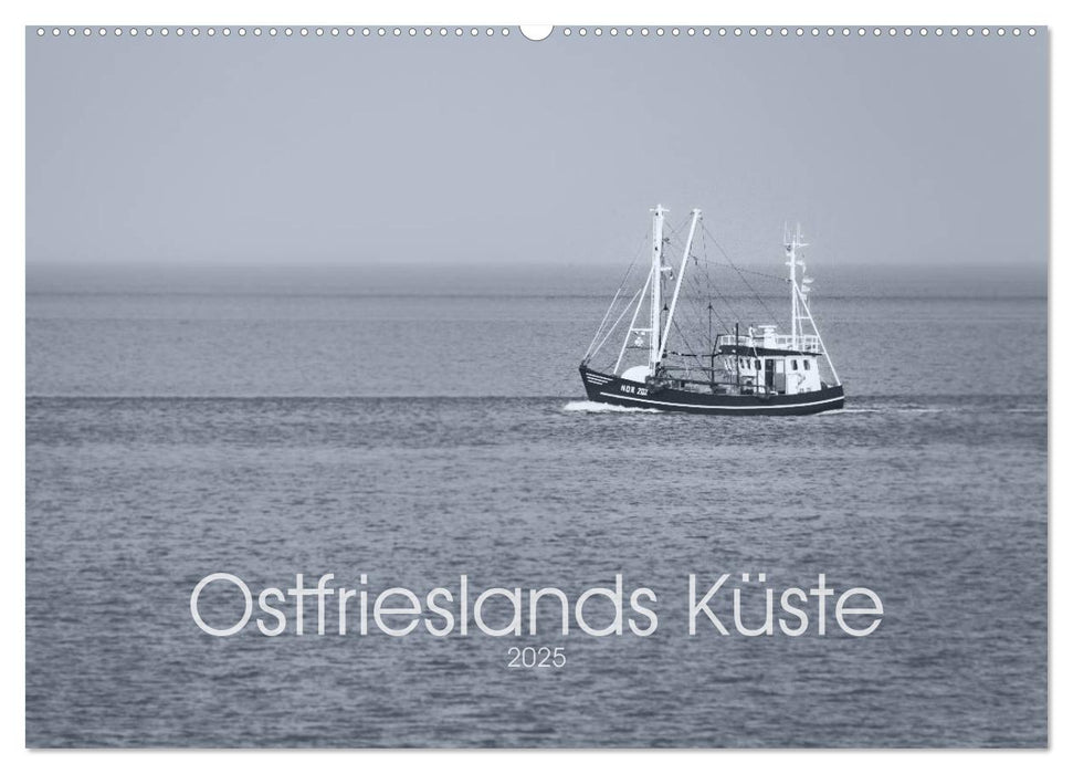 Ostfrieslands Küste 2025 (CALVENDO Wandkalender 2025)