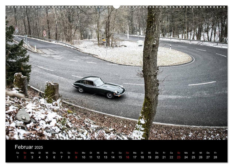 Jaguar E-Type 2025 (CALVENDO Premium Wandkalender 2025)