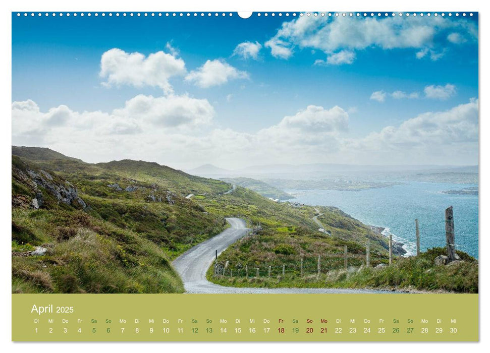 Berg, Land und Meer - Eine Reise durch die Landschaften (CALVENDO Premium Wandkalender 2025)