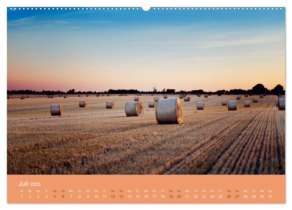 Berg, Land und Meer - Eine Reise durch die Landschaften (CALVENDO Premium Wandkalender 2025)