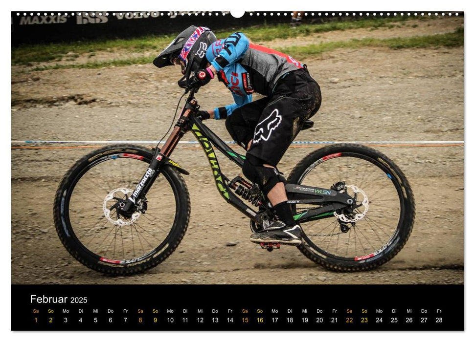 Downhill Racing 2025 (CALVENDO Premium Wandkalender 2025)