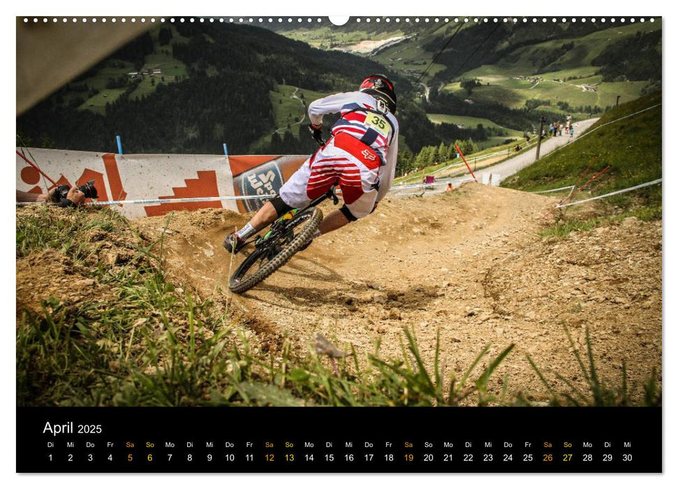 Downhill Racing 2025 (CALVENDO Premium Wandkalender 2025)