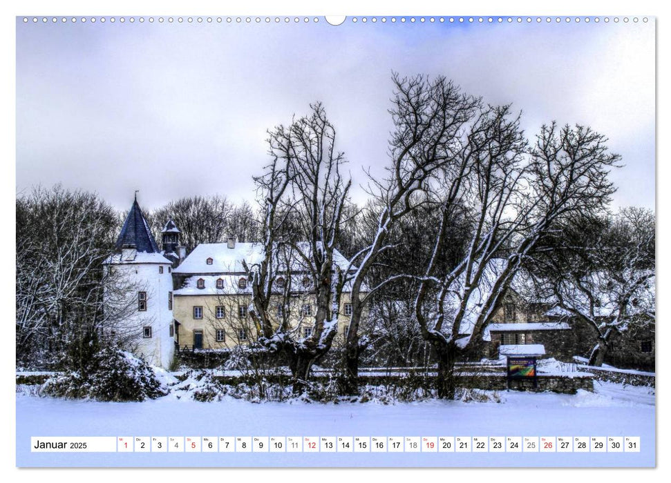 Burgenland Eifel (CALVENDO Premium Wandkalender 2025)