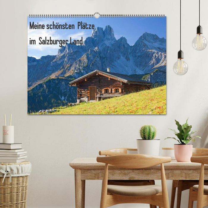 Meine schönsten Plätze im Salzburger Land (CALVENDO Wandkalender 2025)