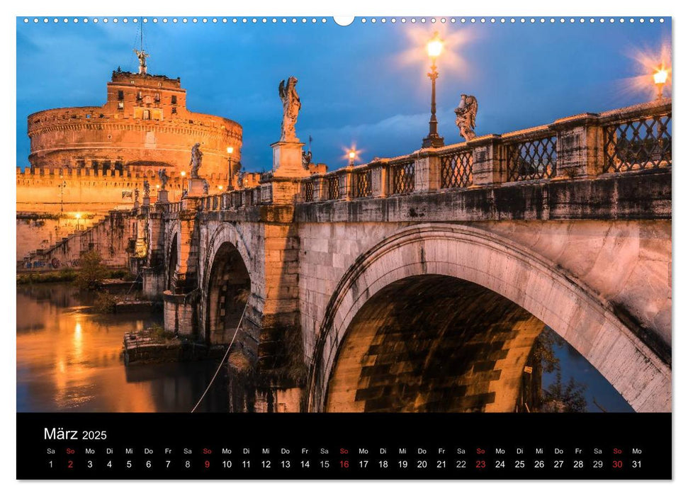 Rom - Impressionen aus der Stadt am Tiber (CALVENDO Premium Wandkalender 2025)