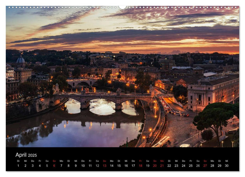 Rom - Impressionen aus der Stadt am Tiber (CALVENDO Premium Wandkalender 2025)