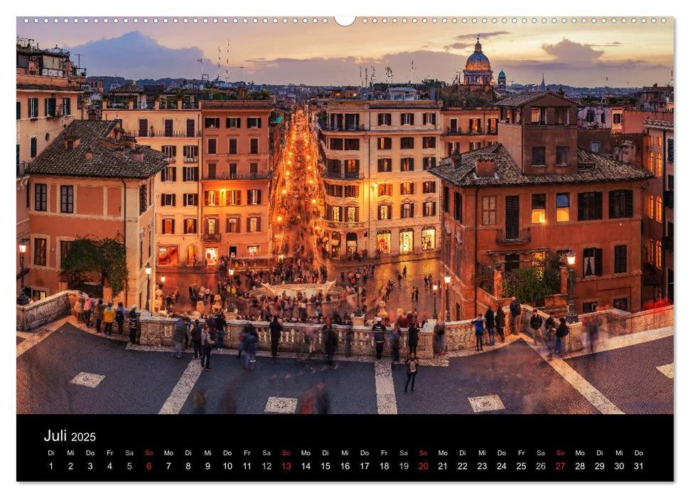 Rom - Impressionen aus der Stadt am Tiber (CALVENDO Premium Wandkalender 2025)