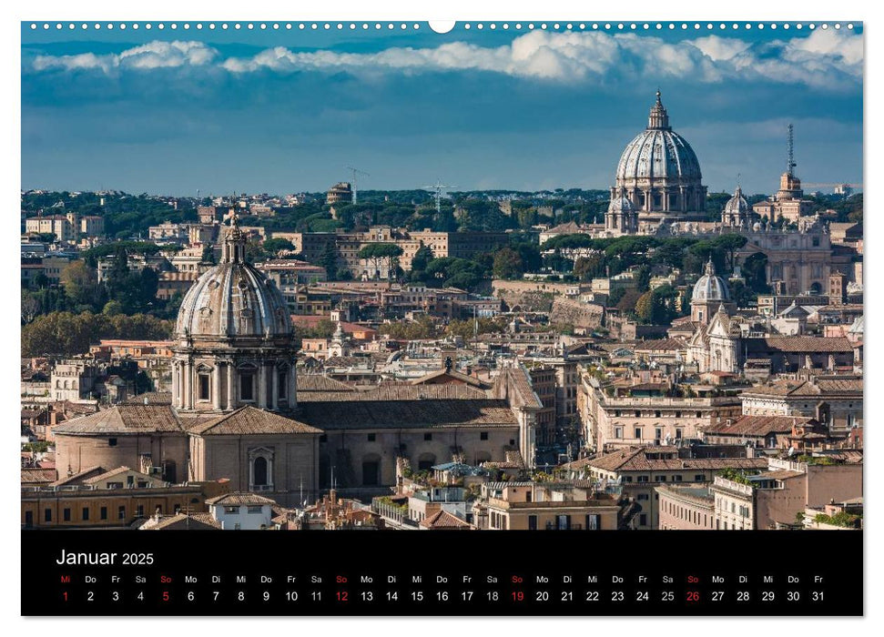 Rom - Impressionen aus der ewigen Stadt (CALVENDO Premium Wandkalender 2025)