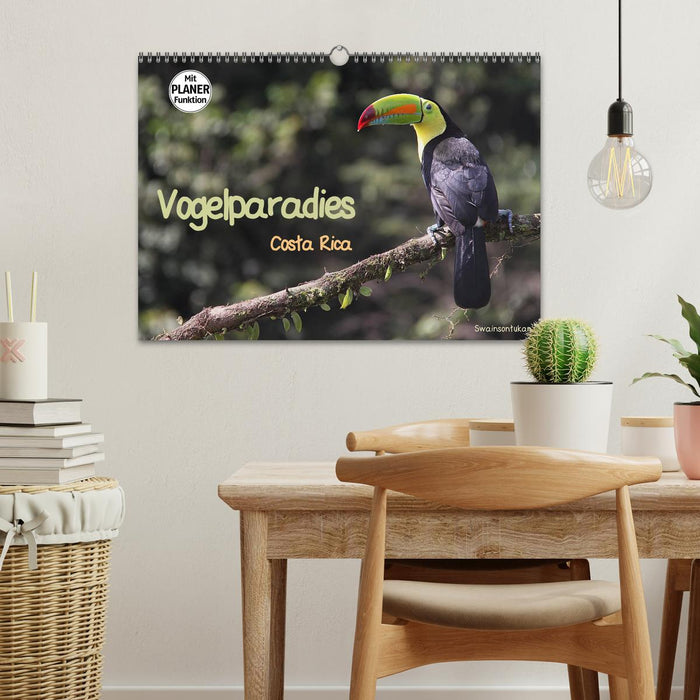 Vogelparadies Costa Rica (CALVENDO Wandkalender 2025)