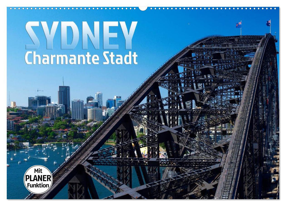 SYDNEY Charmante Stadt (CALVENDO Wandkalender 2025)