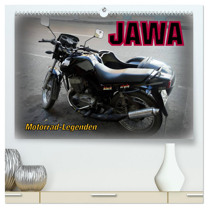 Motorrad-Legenden: JAWA (CALVENDO Premium Wandkalender 2025)