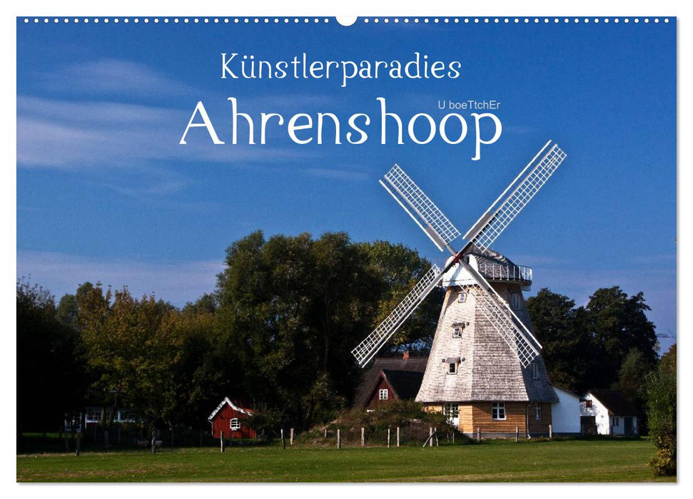 Künstlerparadies Ahrenshoop (CALVENDO Wandkalender 2025)