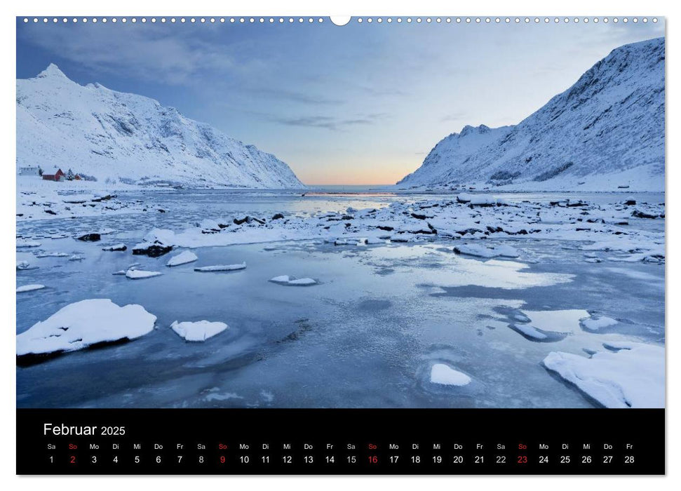 Traumziel Norwegen 2025 (CALVENDO Premium Wandkalender 2025)