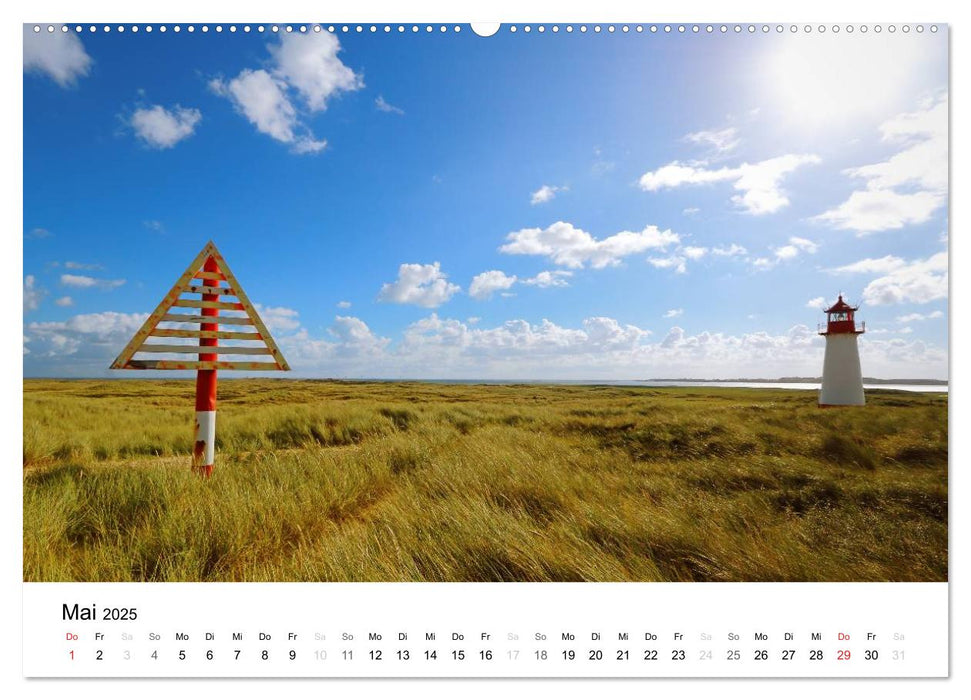 Sylt, der nordfriesische Inseltraum (CALVENDO Premium Wandkalender 2025)