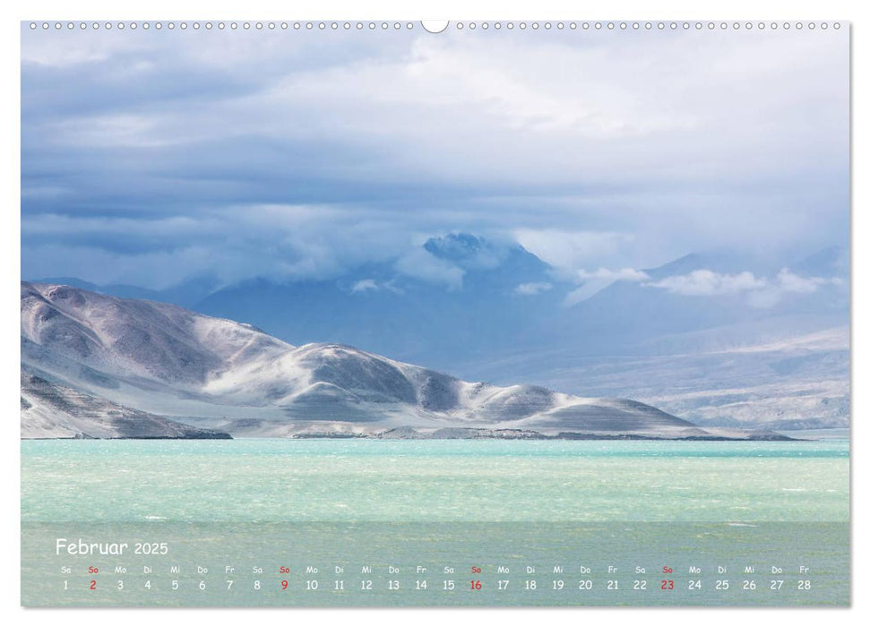 Faszinierende Landschaften entlang der chinesischen Seidenstrasse (CALVENDO Premium Wandkalender 2025)
