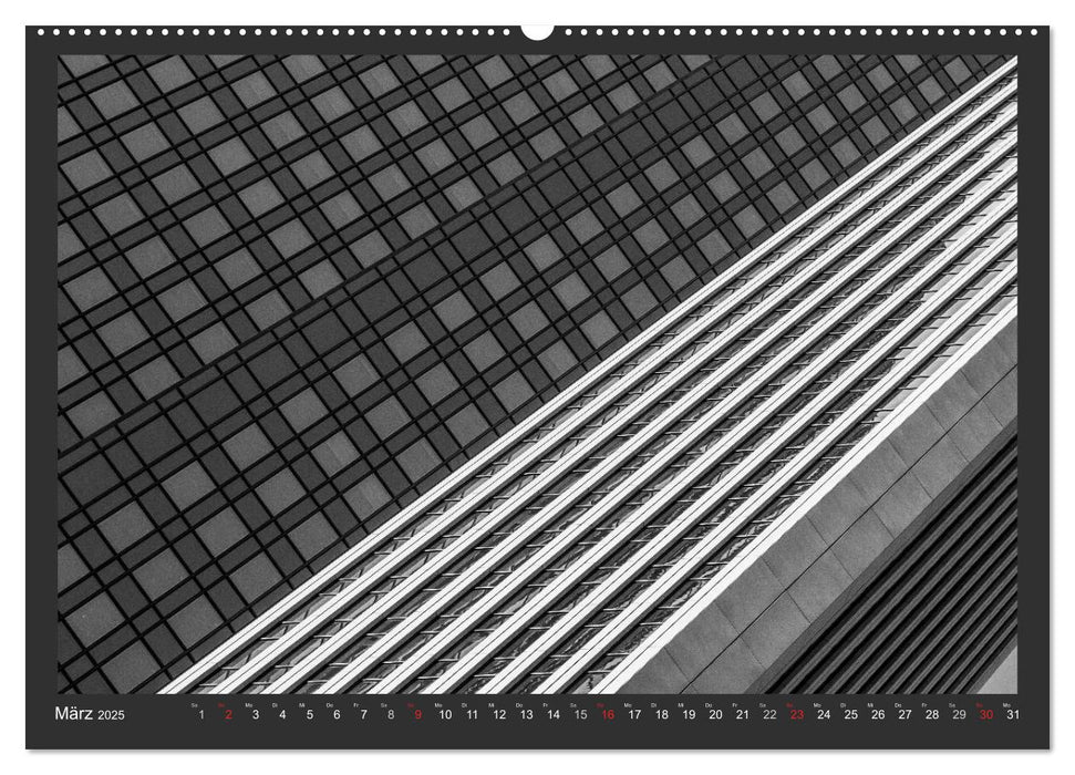 Architektur - Fassaden im Detail 2025 (CALVENDO Wandkalender 2025)