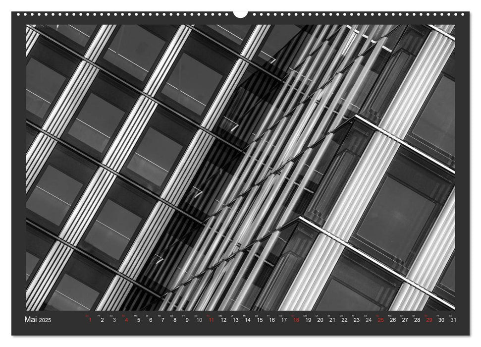Architektur - Fassaden im Detail 2025 (CALVENDO Wandkalender 2025)