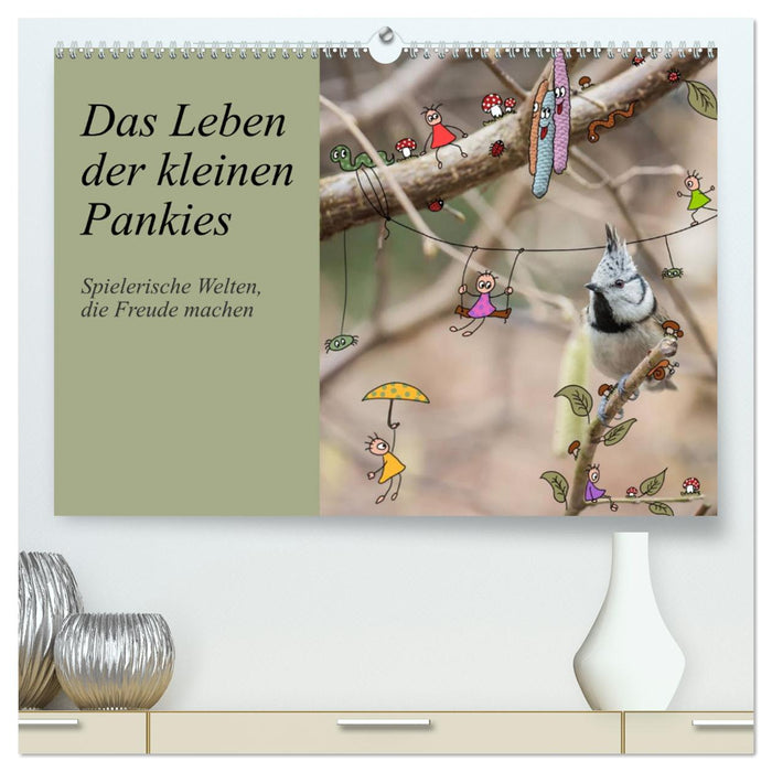 Das Leben der kleinen Pankies (CALVENDO Premium Wandkalender 2025)