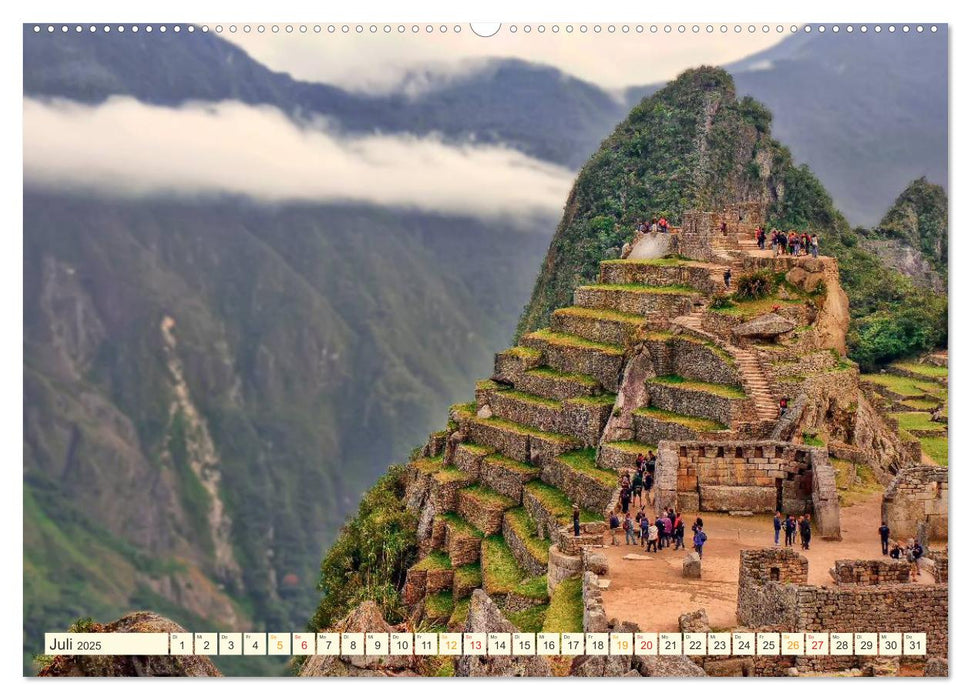 Machu Picchu - Stadt der Inka (CALVENDO Premium Wandkalender 2025)