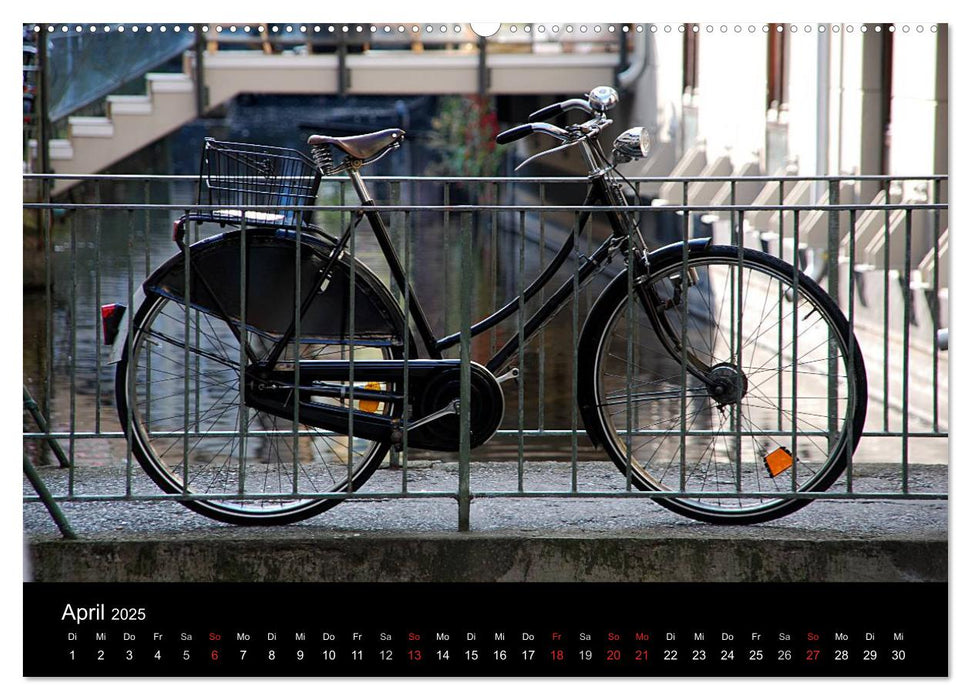 Mit dem Fahrrad durch 2025 (CALVENDO Premium Wandkalender 2025)