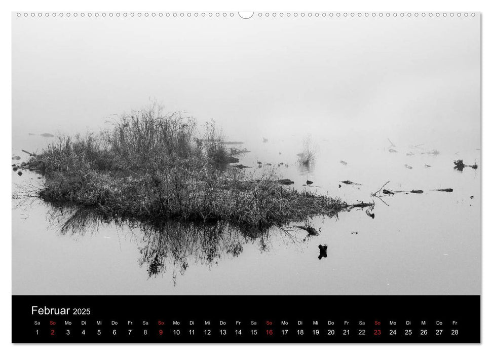 Monochrom 2025 (CALVENDO Premium Wandkalender 2025)