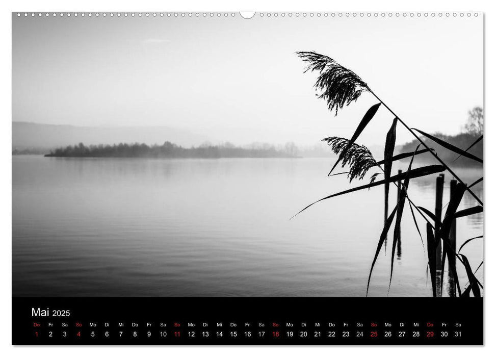 Monochrom 2025 (CALVENDO Premium Wandkalender 2025)