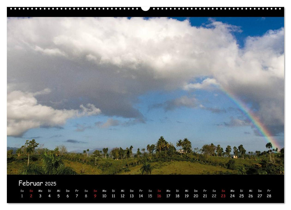 Dominikanische Republik Land & Leute (CALVENDO Premium Wandkalender 2025)