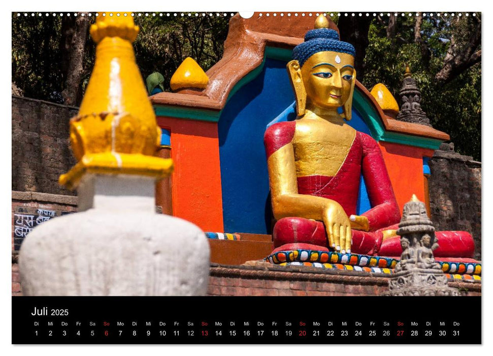 Namaste Nepal (CALVENDO Premium Wandkalender 2025)