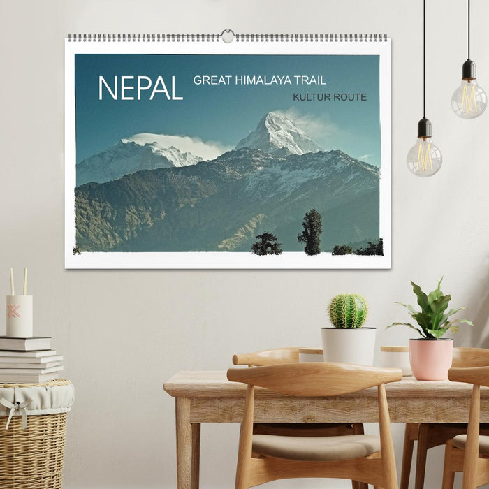 NEPAL GREAT HIMALAYA TRAIL - KULTUR ROUTE (CALVENDO Wandkalender 2025)