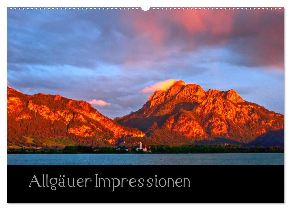 Allgäuer Impressionen (CALVENDO Wandkalender 2025)