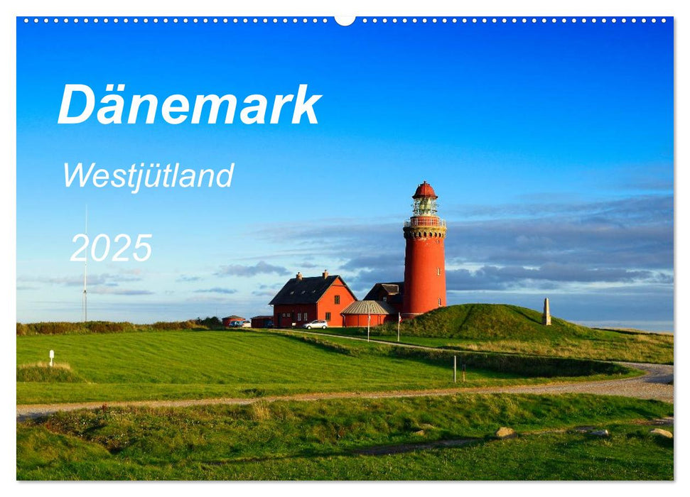 Dänemark Westjütland (CALVENDO Wandkalender 2025)