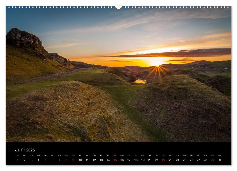 Schottland - Die wundervolle Isle of Skye (CALVENDO Premium Wandkalender 2025)