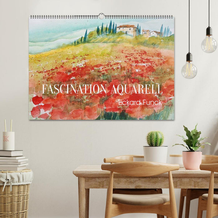 Faszination Aquarell - Eckard Funck (CALVENDO Wandkalender 2025)