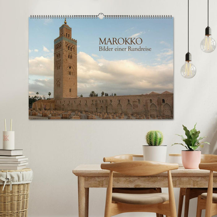 Marokko - Bilder einer Rundreise (CALVENDO Wandkalender 2025)