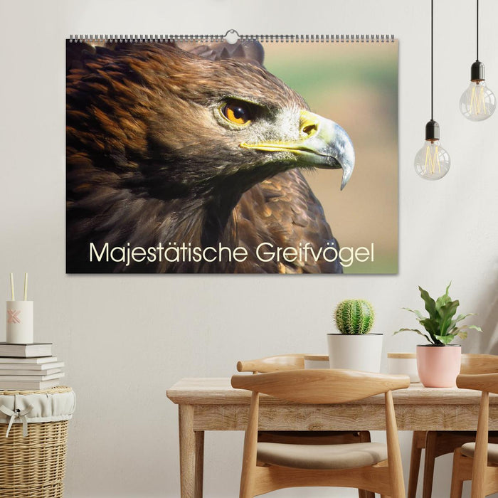 Majestätische Greifvögel (CALVENDO Wandkalender 2025)