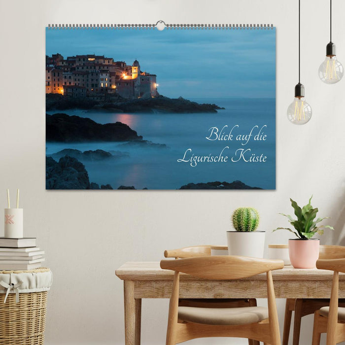 Blick auf die Ligurische Küste (CALVENDO Wandkalender 2025)