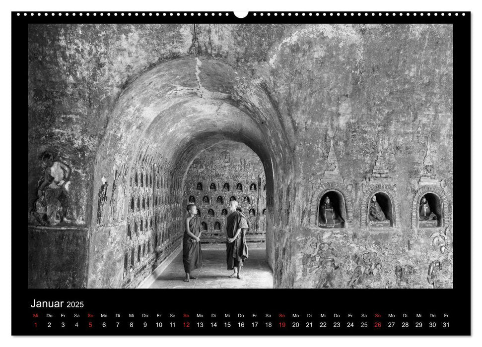 MAGISCHES MYANMAR (CALVENDO Premium Wandkalender 2025)