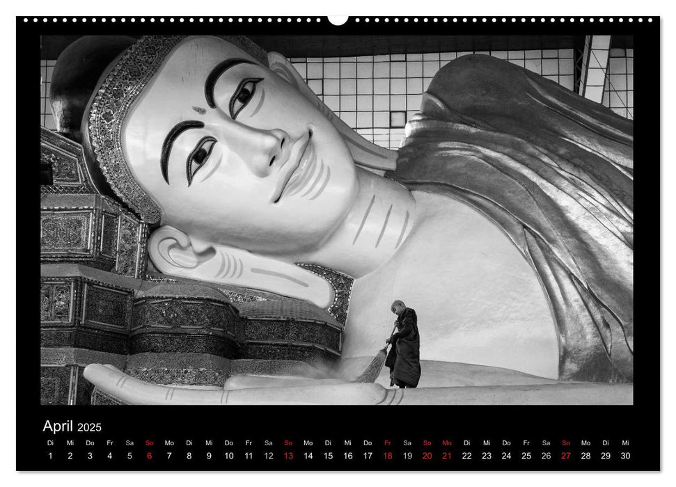 MAGISCHES MYANMAR (CALVENDO Premium Wandkalender 2025)