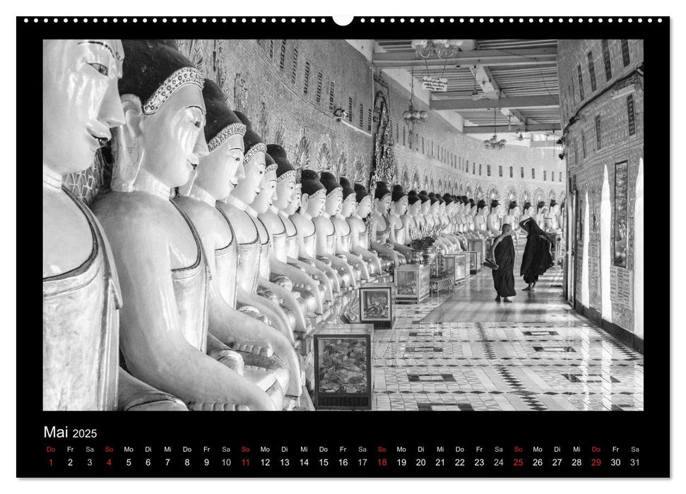 MAGISCHES MYANMAR (CALVENDO Premium Wandkalender 2025)