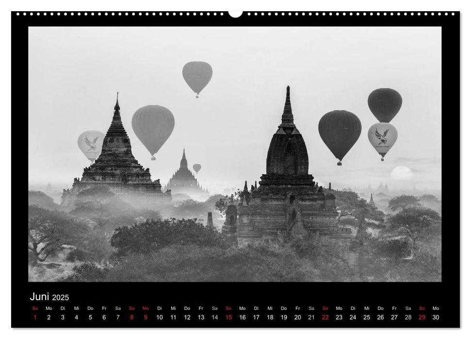 MAGISCHES MYANMAR (CALVENDO Premium Wandkalender 2025)