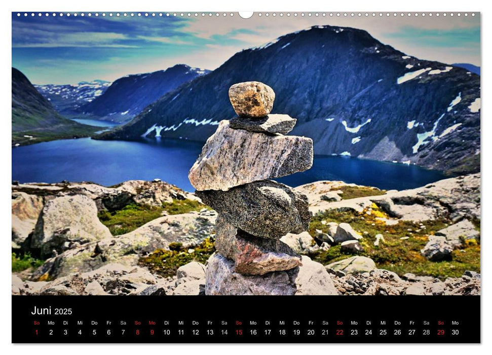 Atemberaubendes Norwegen (CALVENDO Premium Wandkalender 2025)