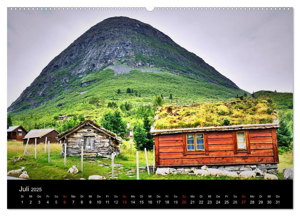 Atemberaubendes Norwegen (CALVENDO Premium Wandkalender 2025)