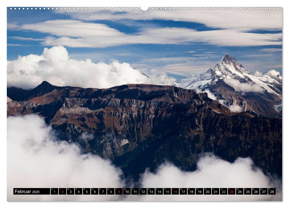 Schweizer Alpen. Natur und Landschaften (CALVENDO Premium Wandkalender 2025)