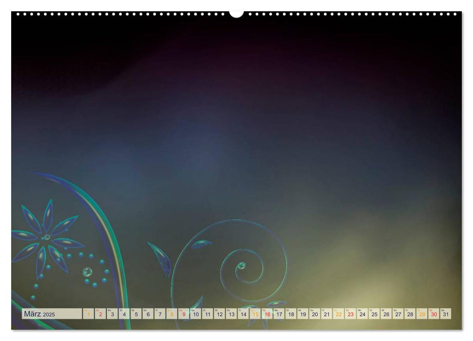 Kalender, Fotos selbst einkleben, selbst gestalten (CALVENDO Premium Wandkalender 2025)