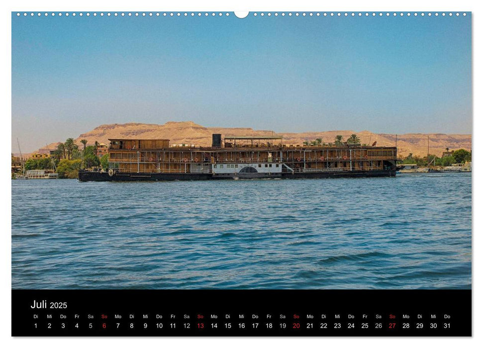 Luxor in Bildern - Auf den Spuren des antiken Ägypten in Theben Ost und Theben West (CALVENDO Premium Wandkalender 2025)