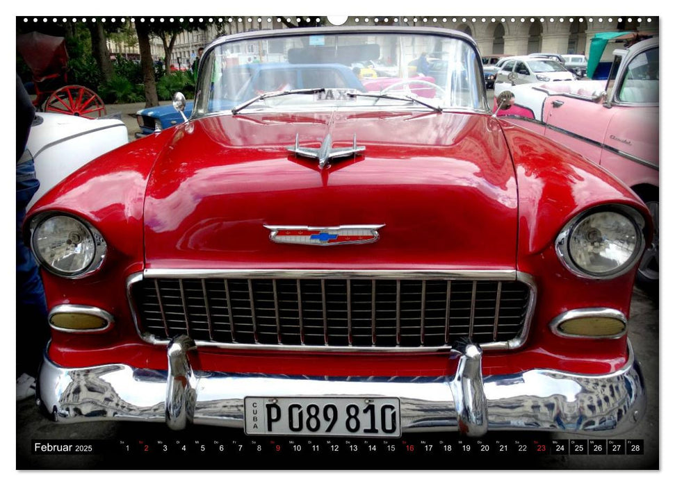 Auto-Legenden Chevrolet Bel Air (CALVENDO Premium Wandkalender 2025)