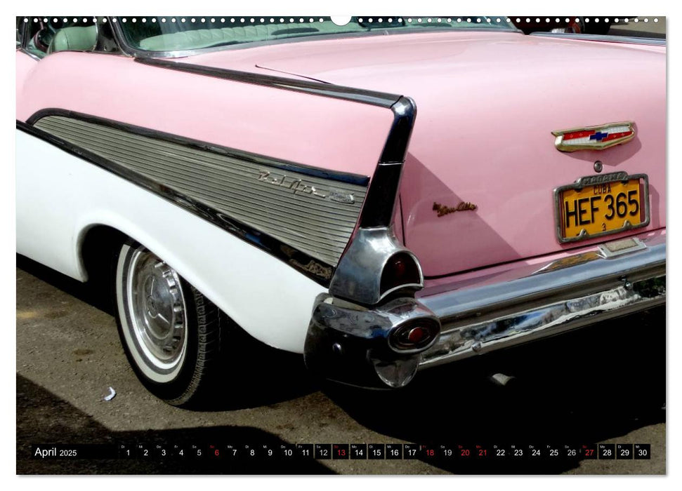 Auto-Legenden Chevrolet Bel Air (CALVENDO Premium Wandkalender 2025)