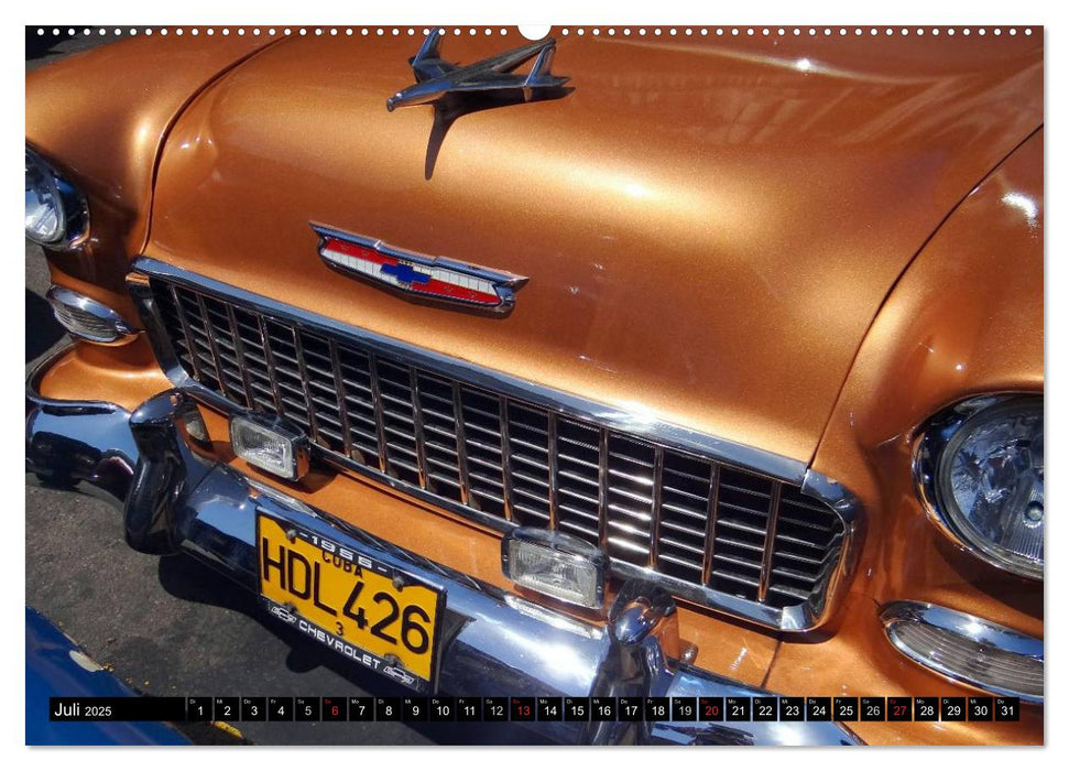 Auto-Legenden Chevrolet Bel Air (CALVENDO Premium Wandkalender 2025)