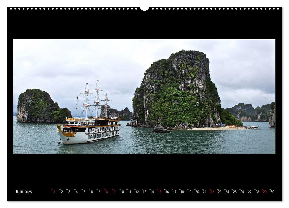 Vietnam – Land der Kontraste 2025 (CALVENDO Premium Wandkalender 2025)